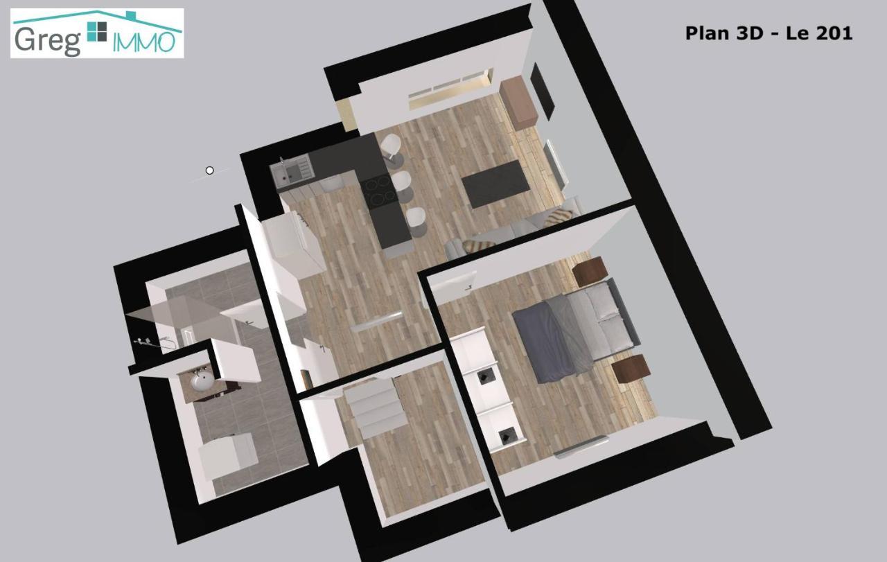Le 201-Gregimmo-Appart'Hotel Audincourt Ngoại thất bức ảnh